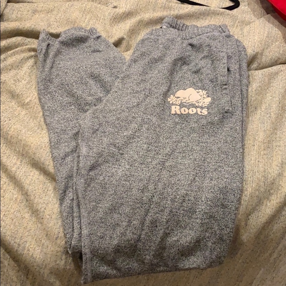 Roots grey sweatpants - size medium